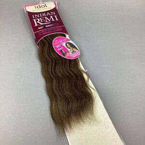 16s Ripple Deep F4/27 Brown Honey Wet & Wavy 100% Human Hair Natural Extensions